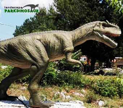 Óriási animációs dinoszaurusz modell golfdíszítéshez