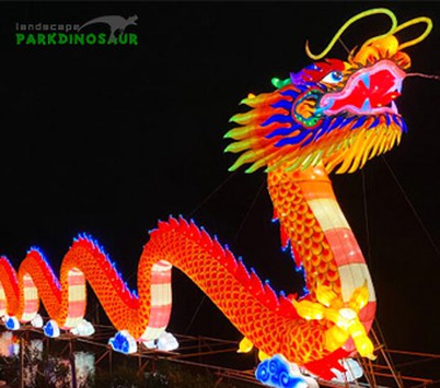 Fényshow Sárkánylámpások